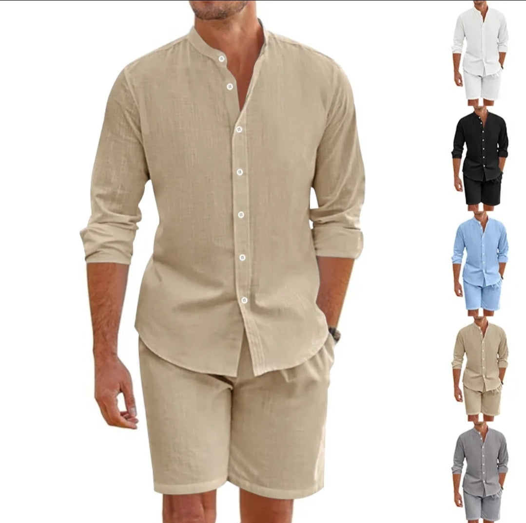 2pc Linen Casual Set